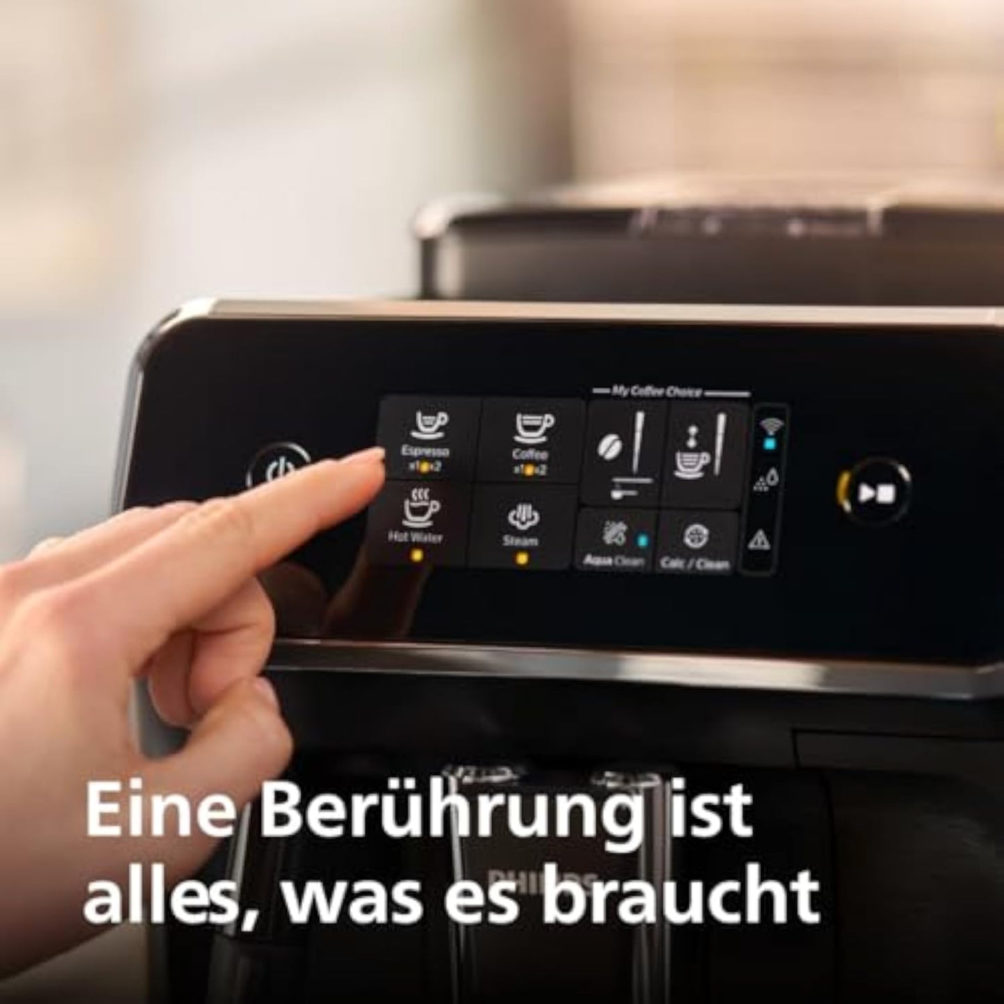 Philips Serie 2200 EP2220/10 Kaffeevollautomat, Milchaufschäumer