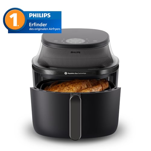 Philips Airfryer 3000 NA340 Heißluftfritteuse 7,2 L, Sichtfenster